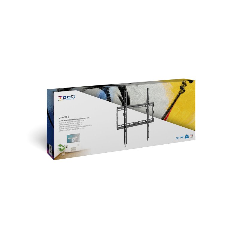 Infortisa Image 1 - Tooq Soporte pared LP1070F-B pantallas 32"-70"