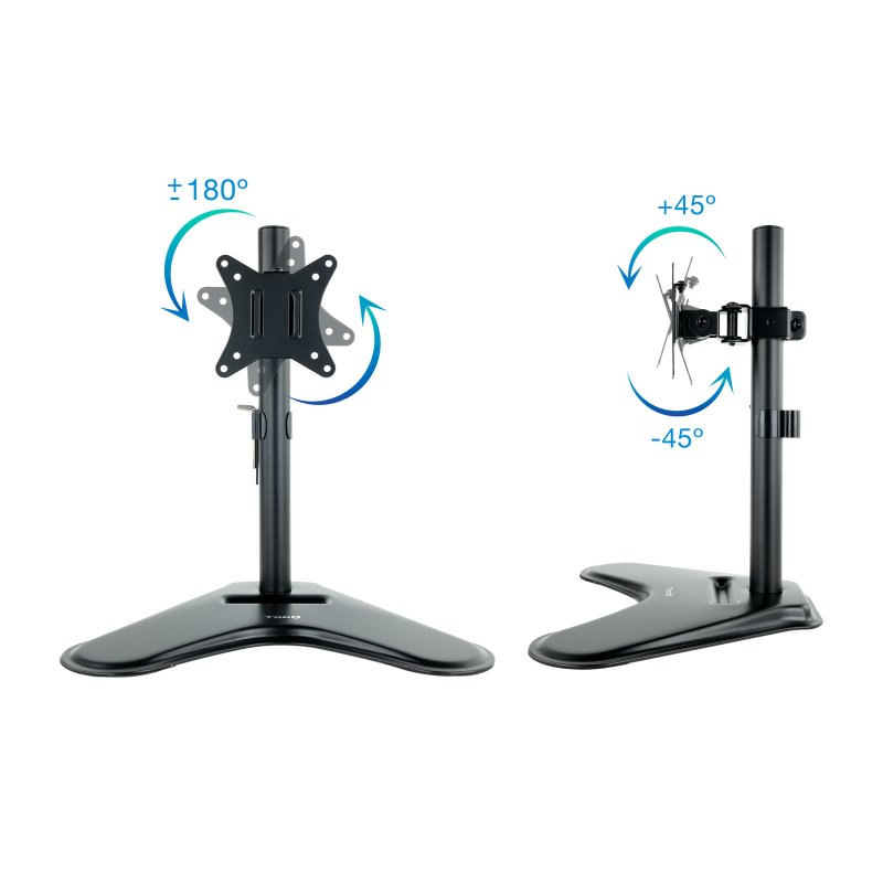 Infortisa Image 1 - Tooq Soporte mesa DB1701TN-B 1 brazo 17-32"