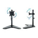 Infortisa Image 1 - Tooq Soporte mesa DB1701TN-B 1 brazo 17-32"