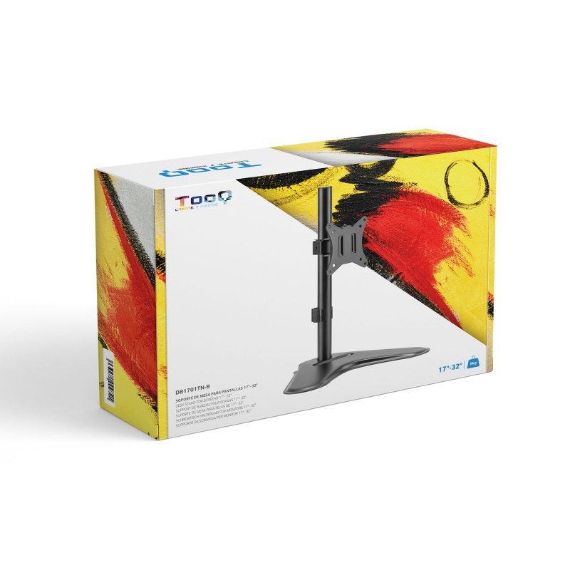 Infortisa Image 3 - Tooq Soporte mesa DB1701TN-B 1 brazo 17-32"