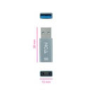 Infortisa Image 1 - Nanocable Adaptador USB-A/M 3.1 GEN2 a USB-C/H