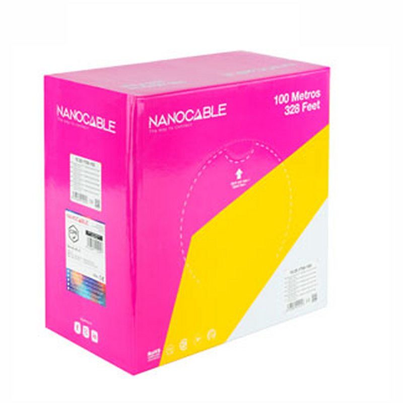 Infortisa Image 1 - Nanocable Cable Red CAT7 CPR LSZH AWG23 100M