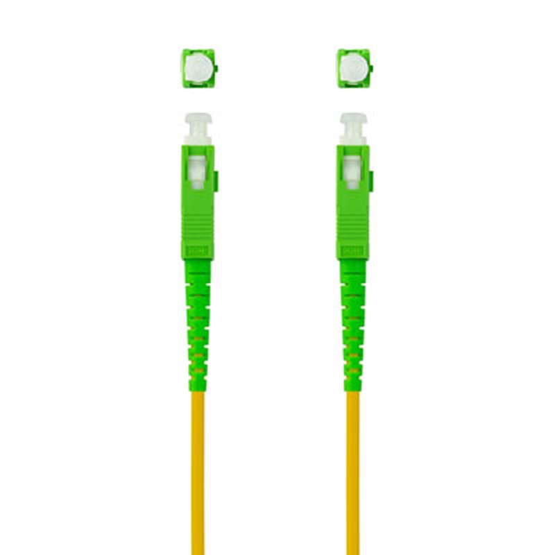 Infortisa Image 2 - Nanocable Cable fibra SC/APC LSZH Amarillo 5m