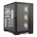 Infortisa Image 3 - NOX Semitorre Deluxe HUMMER ASTRA Negra