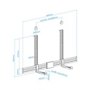 Infortisa Image 1 - Tooq Soporte Barra Sonido para TV Multinstalación