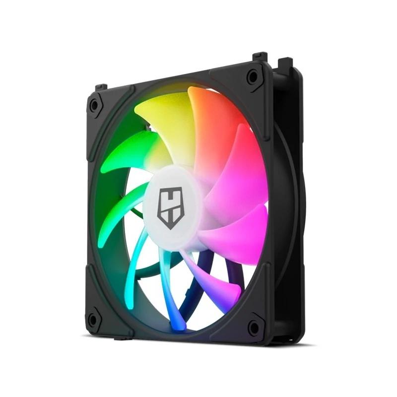 Infortisa Image 3 - NOX HUMMER EASYLINK | ARGB FANS KIT NEGROS