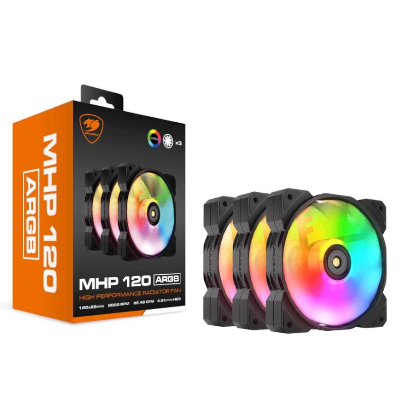 Infortisa Image 1 - Cougar Ventilador Mhp 120 Argb Pack 3
