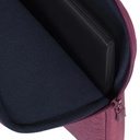 Infortisa Image 2 - RIVACASE Funda 7704 Suzuka ECO rojo 13-14"