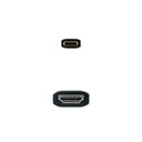 Infortisa Image 2 - Nanocable Conversor USB-C a HDMI 2.1 8K@60HZ 1.8m
