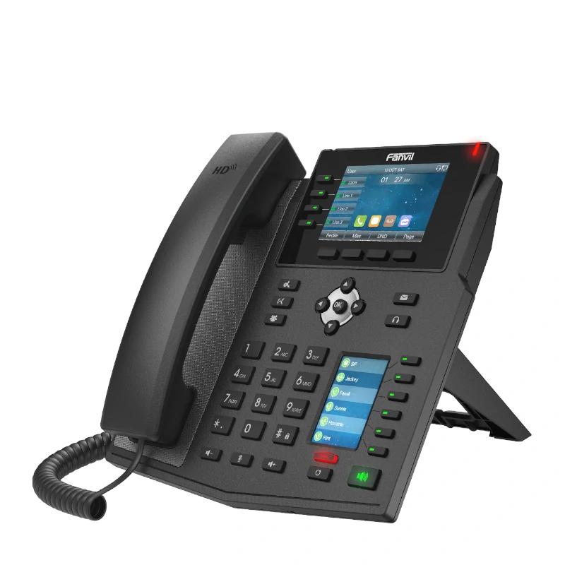 Infortisa Image 1 - Fanvil X5U, 16 líneas SIP, 1 pantalla lateral