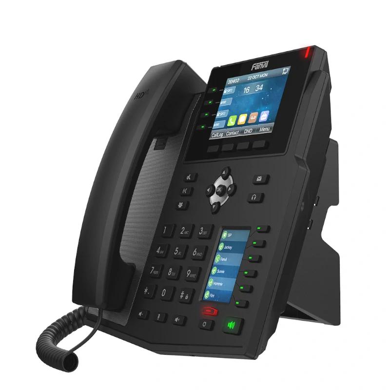 Infortisa Image 2 - Fanvil X5U, 16 líneas SIP, 1 pantalla lateral