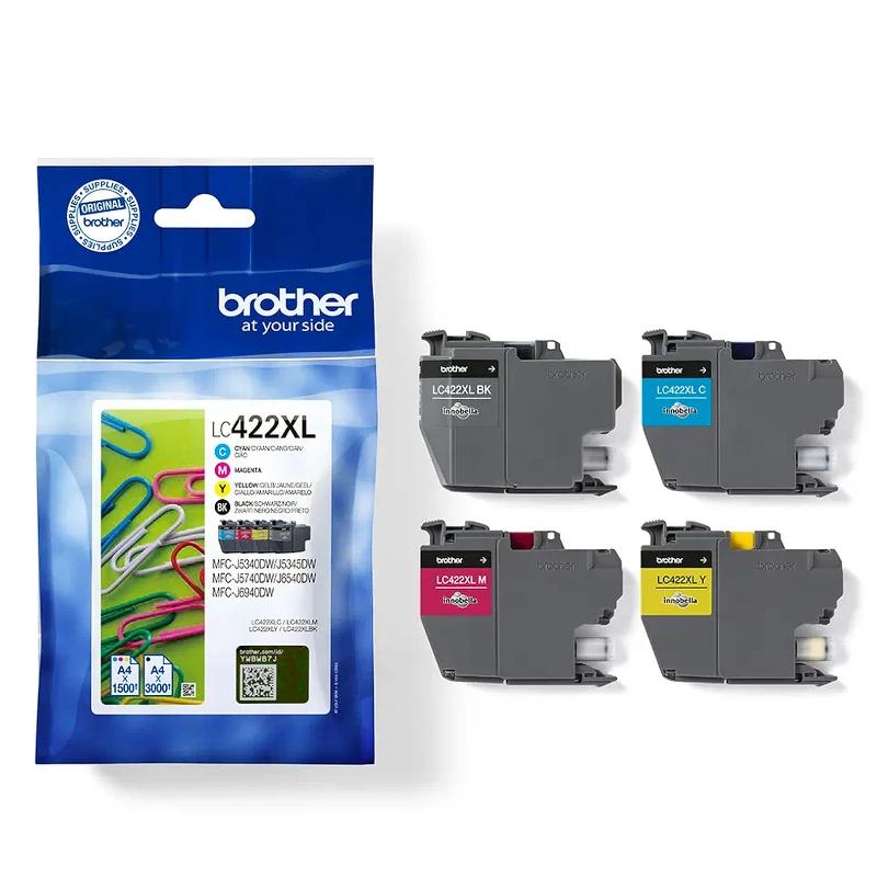 Infortisa Image 1 - Brother Cartucho Multipack LC422XLVAL