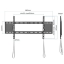 Infortisa Image 1 - iggual SPTV86 Soporte TV pared Fijo 43"-90" 80kg