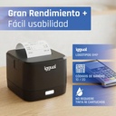 Infortisa Image 6 - iggual Impresora térmica tickets TP EASY 58 USB+RJ