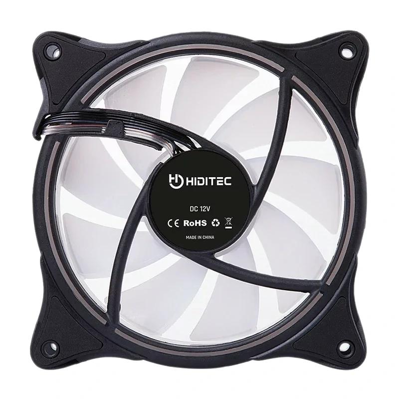 Infortisa Image 1 - Hiditec Ventilador Gaming ARGB-N-18 BLACK 120 MM