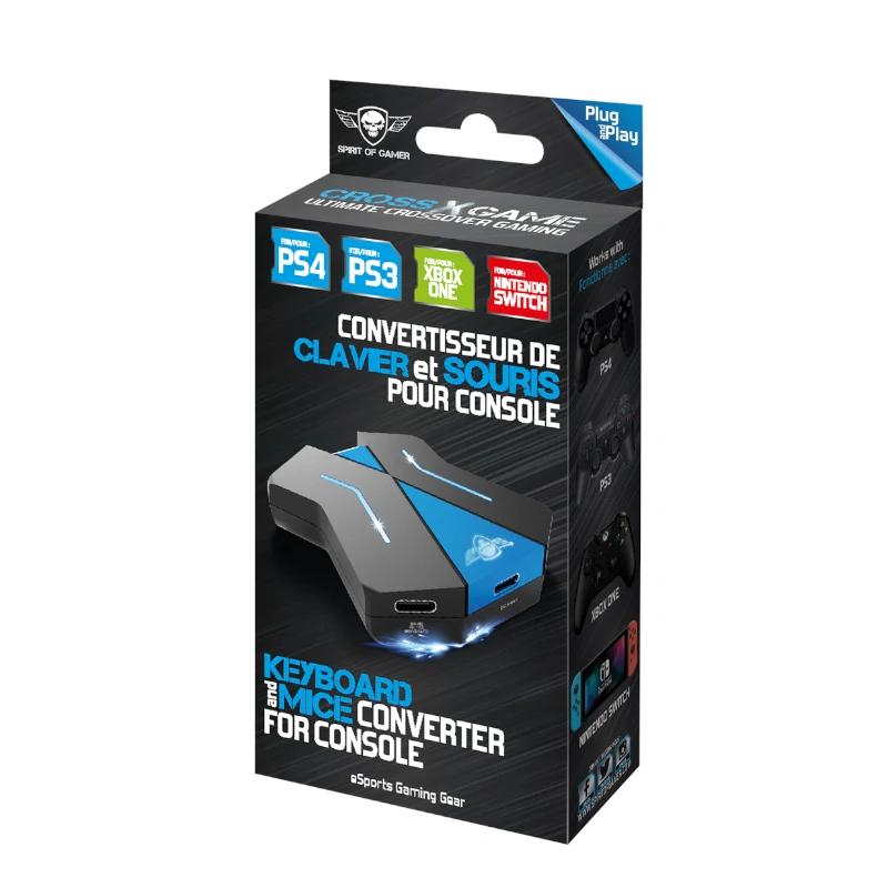 Infortisa Image 2 - Spirit of Gamer Hub Crossgame negro y azul