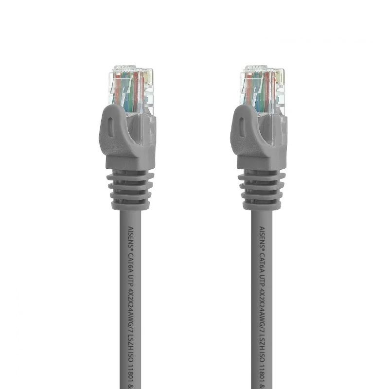Infortisa Image 1 - Aisens Latiguillo Rj45 Cat.6A Utp Gris 10M