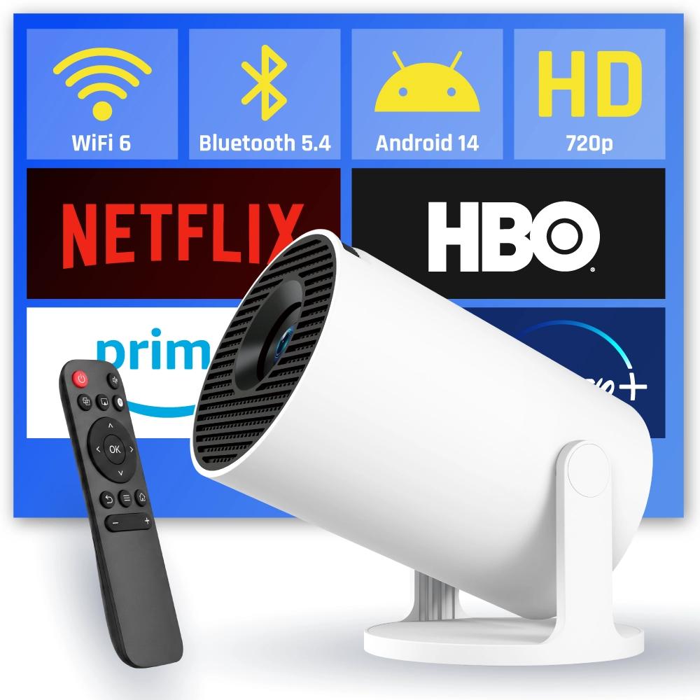 Infortisa Image 1 - iggual Mini proyector MP720p HDMI WiFi BT Android