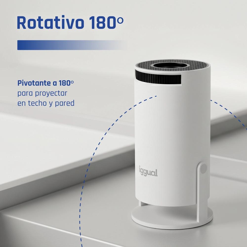 Infortisa Image 4 - iggual Mini proyector MP720p HDMI WiFi BT Android