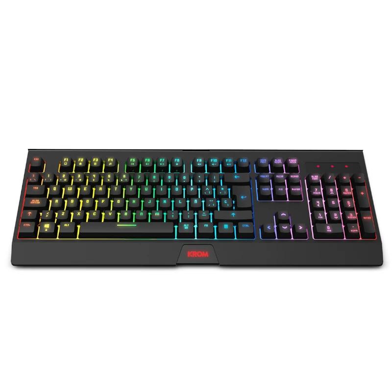 Infortisa Image 1 - KROM KABALA  | Kit Teclado y Ratón Wireless RGB SP
