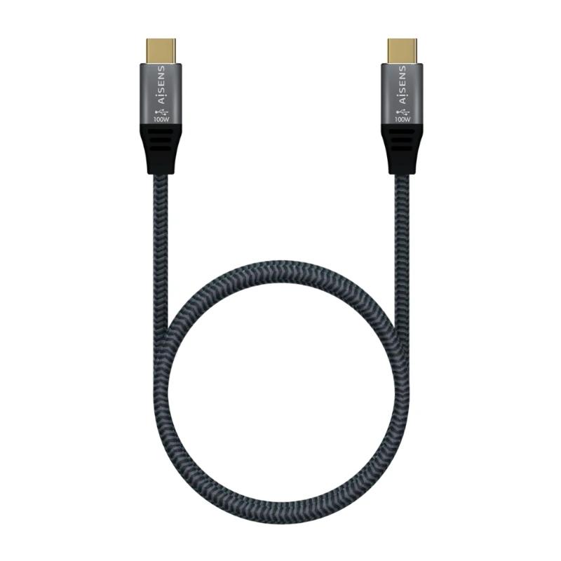 Infortisa Image 2 - Aisens Cable Usb 3.2 Gen2X2 8K C/M-C/M Gris 1.5M