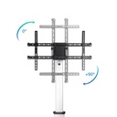 Infortisa Image 2 - Tooq FS1886M-B Soporte suelo ruedas Hera 37"-86"