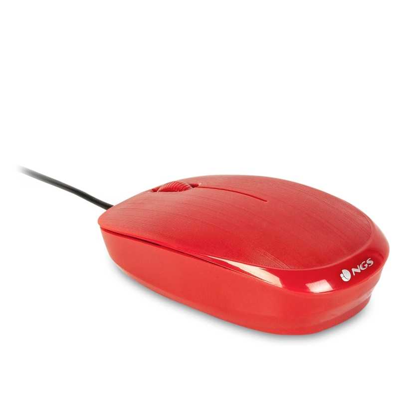 Infortisa Image 2 - NGS Raton óptico Redflame 1000 Dpi Rojo