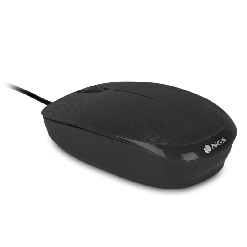 Infortisa Image 2 - NGS Raton óptico Flame 1000 Dpi Negro