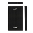 Infortisa Image 1 - TooQ TQE-2522B caja HD 2.5" SATA3 USB 3.0 Negra