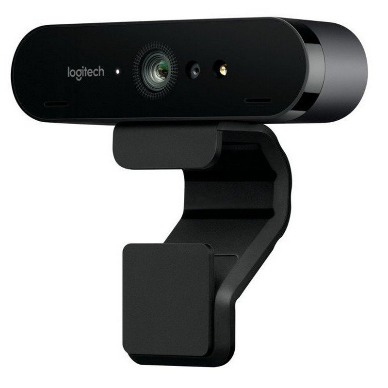 Infortisa Image 1 - Logitech BRIO Cámara Web 4K Ultra HD con RightLigh