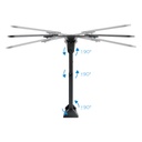 Infortisa Image 1 - Tooq LP6055TN-B Soporte TV Incl/gira 23"-55" 3Piv
