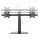 Infortisa Image 1 - Tooq DB1727TN-B Soporte Monitor Mesa 2Brazos 17-27