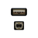 Infortisa Image 2 - Nanocable Cable USB 2.0 Impresora  Ferrita 5 M