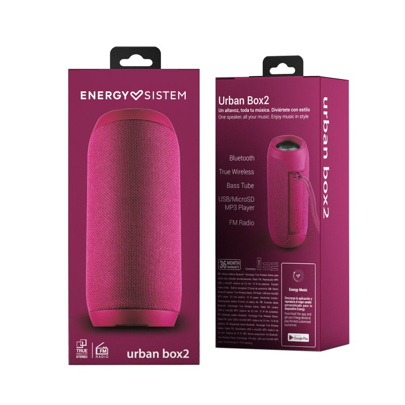 Infortisa Image 3 - Energy Sistem Altavoces urban box 2 magenta