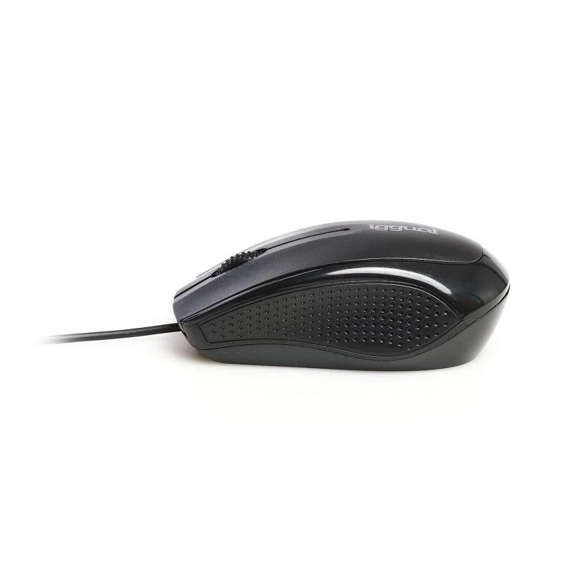 Infortisa Image 1 - iggual Ratón óptico COM-BASIC-800DPI negro