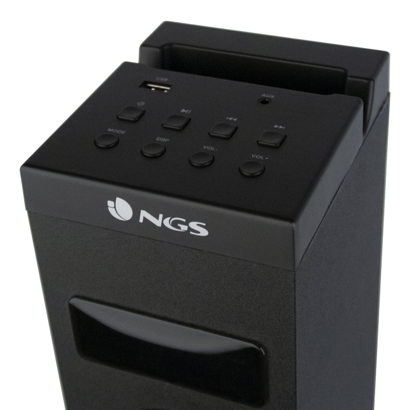 Infortisa Image 1 - NGS Torre de Sonido SKY CHARM Bluetooth 2.1 50W N