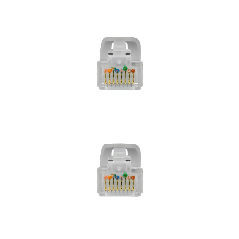Infortisa Image 2 - Nanocable Latiguillo Cat. 6A LSZH/UTP 1,5 M Gris