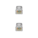 Infortisa Image 2 - Nanocable Latiguillo Cat. 6A LSZH/UTP 1,5 M Gris