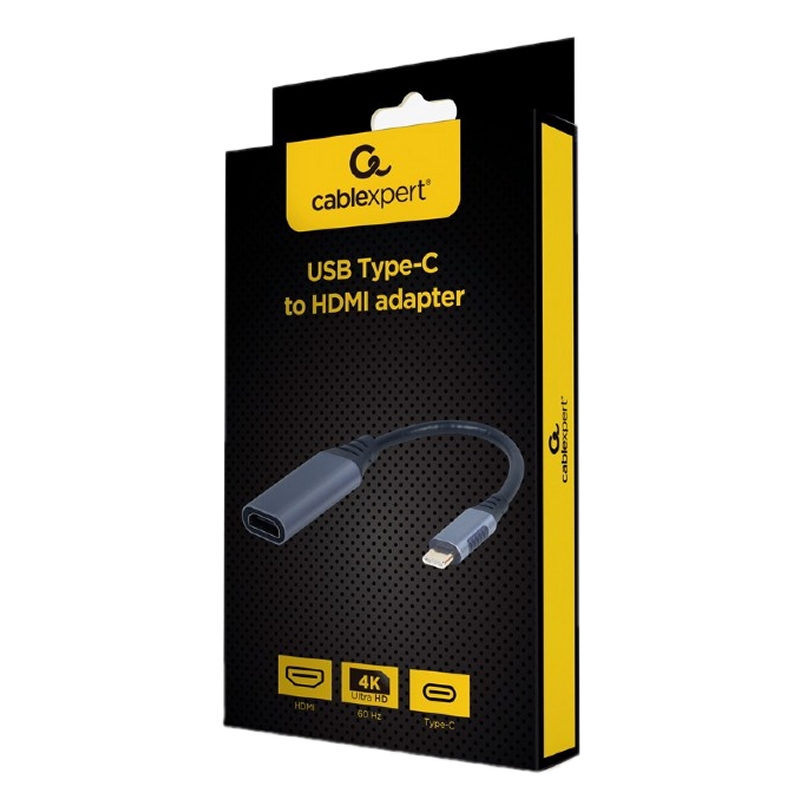 Infortisa Image 1 - Gembird Adaptador USB Type-C a HDMI Gris