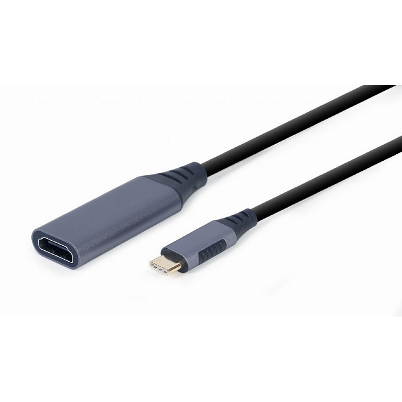 Infortisa Image 2 - Gembird Adaptador USB Type-C a HDMI Gris