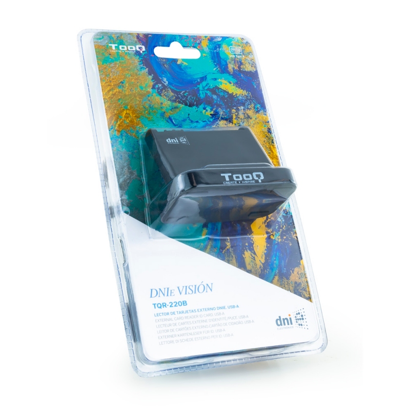 Infortisa Image 3 - Tooq Lector de tarjetas DNIE VISION USB 2.0