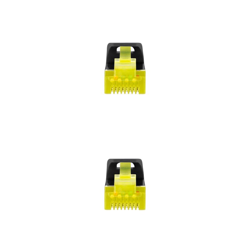 Infortisa Image 2 - Nanocable Latiguillo LSZH Cat.6A SFTP 25cm Negro