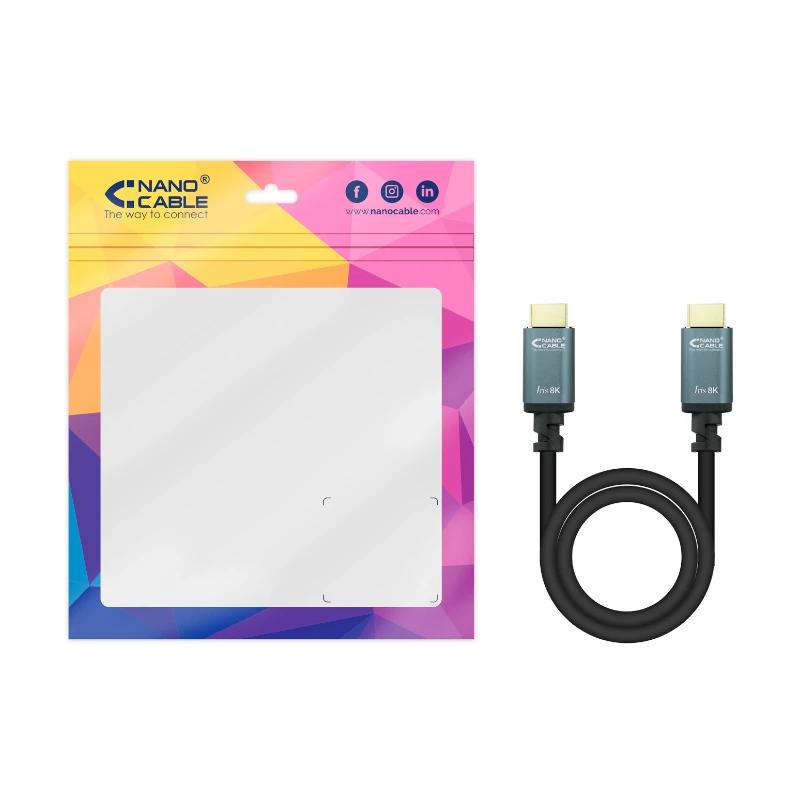 Infortisa Image 3 - Nanocable Cable HDMI 2.1 IRIS 8K M-M 10 metros