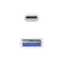 Infortisa Image 2 - Nanocable Cable USB 3.1 Gen2 USB-C/A 0,5 M Blanco