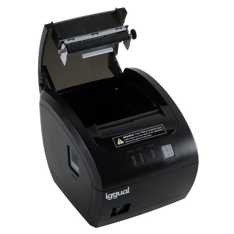 Infortisa Image 2 - iggual Impresora térmica tickets TP EASY 80 USB+RJ
