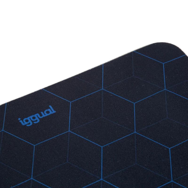 Infortisa Image 1 - iggual Alfombrilla ratón 32x27 cm 3 mm HEXA-1
