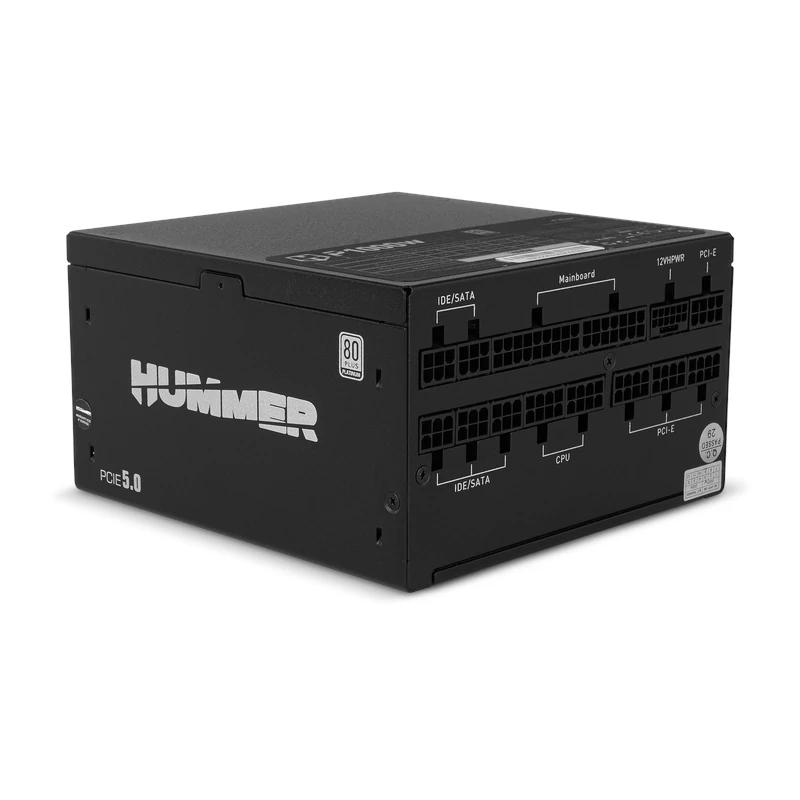 Infortisa Image 2 - NOX HUMMER P1000W Fuente PCIE 5.0 ATX 3.0 Platinum