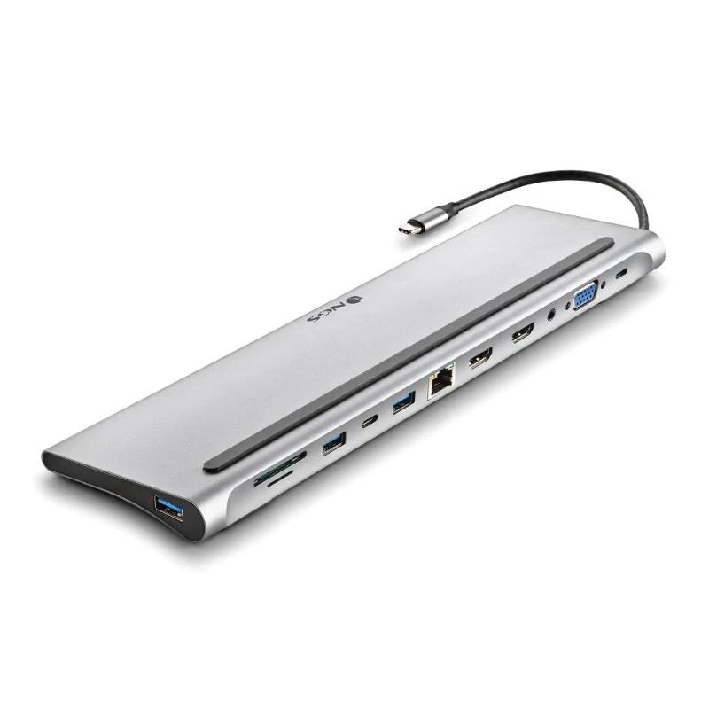 Infortisa Image 1 - NGS HUB WONDERDOCK12 TYPE C 12 EN 1 ALUMINIO