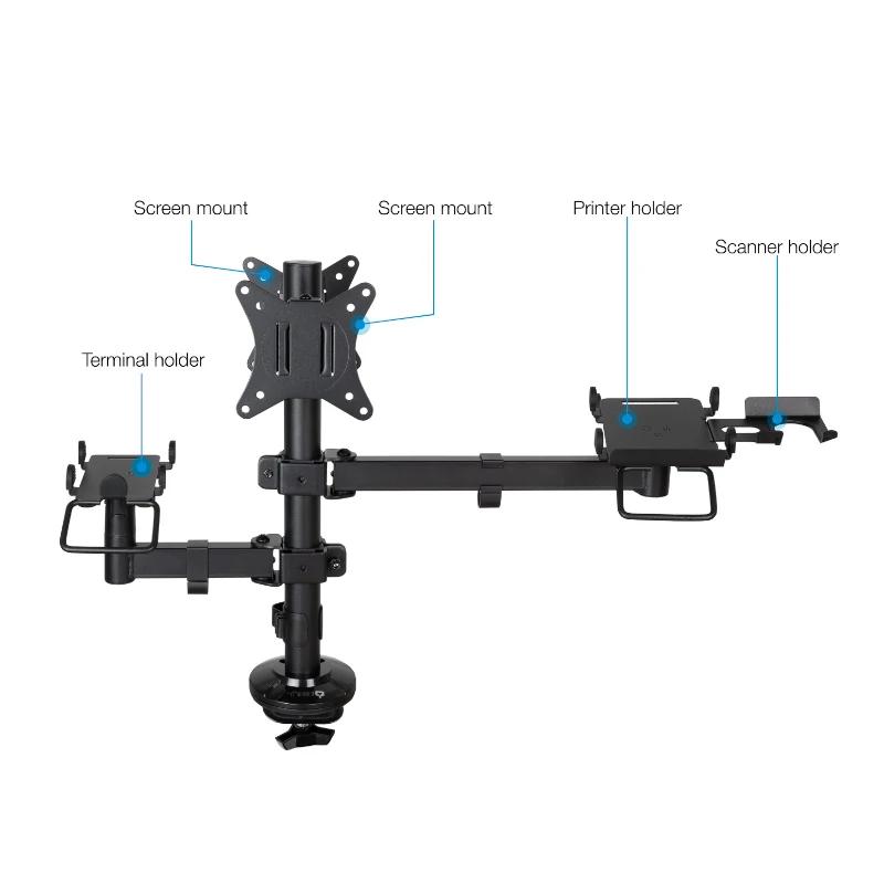 Infortisa Image 1 - Tooq Soporte Mesa TPV/Impresora/Terminal/Lector