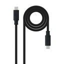 Infortisa Image 2 - Nanocable Cable USB 3.1GEN2 5A USB-C-M-USB-C-M 3m